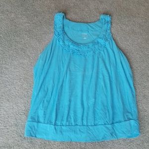 Blue tank top